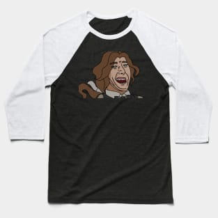 D.M. Laugh Cartoon Baseball T-Shirt